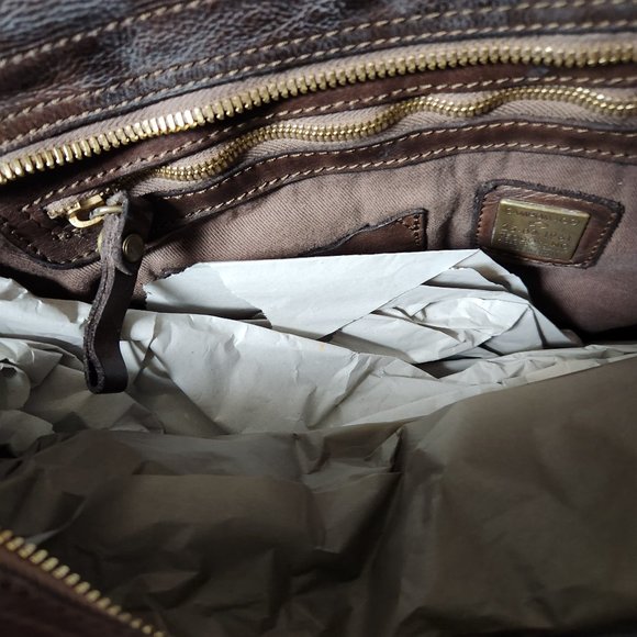 NWT PRICE DROP Campomaggi Otranto Top Belted Deep Brown - Picture 13 of 16